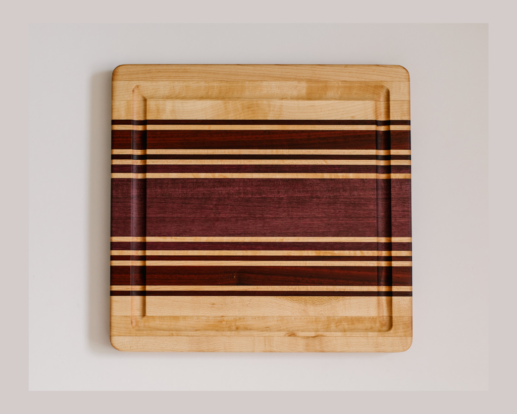 12"x 12"x 1" Riesling Series: Maple Edge Grain Cutting Board