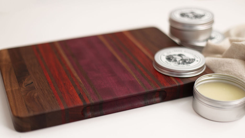 8"x 12"x 1" Merlot Series: Walnut Edge Grain Bar Board