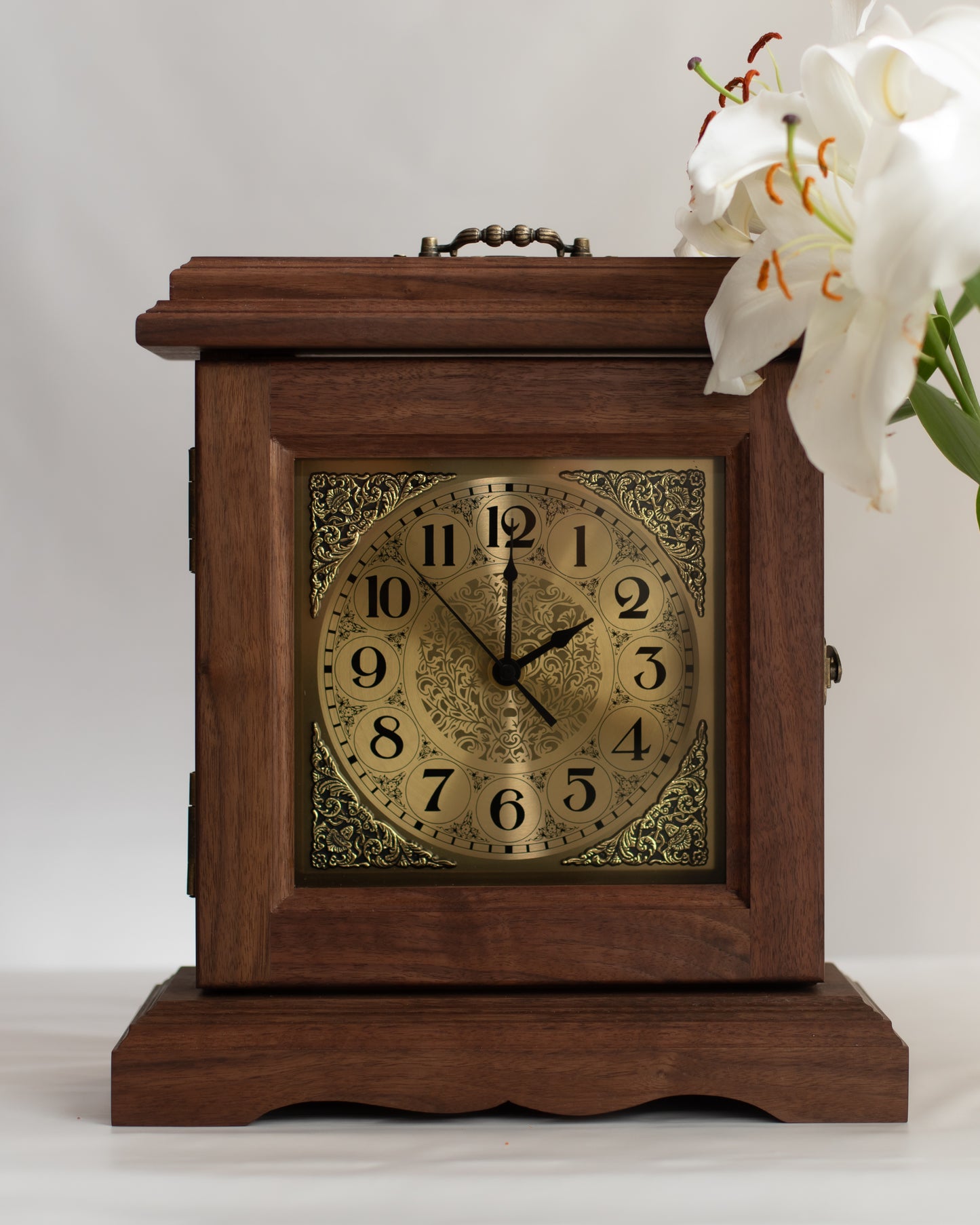 Mantel Clock - Walnut