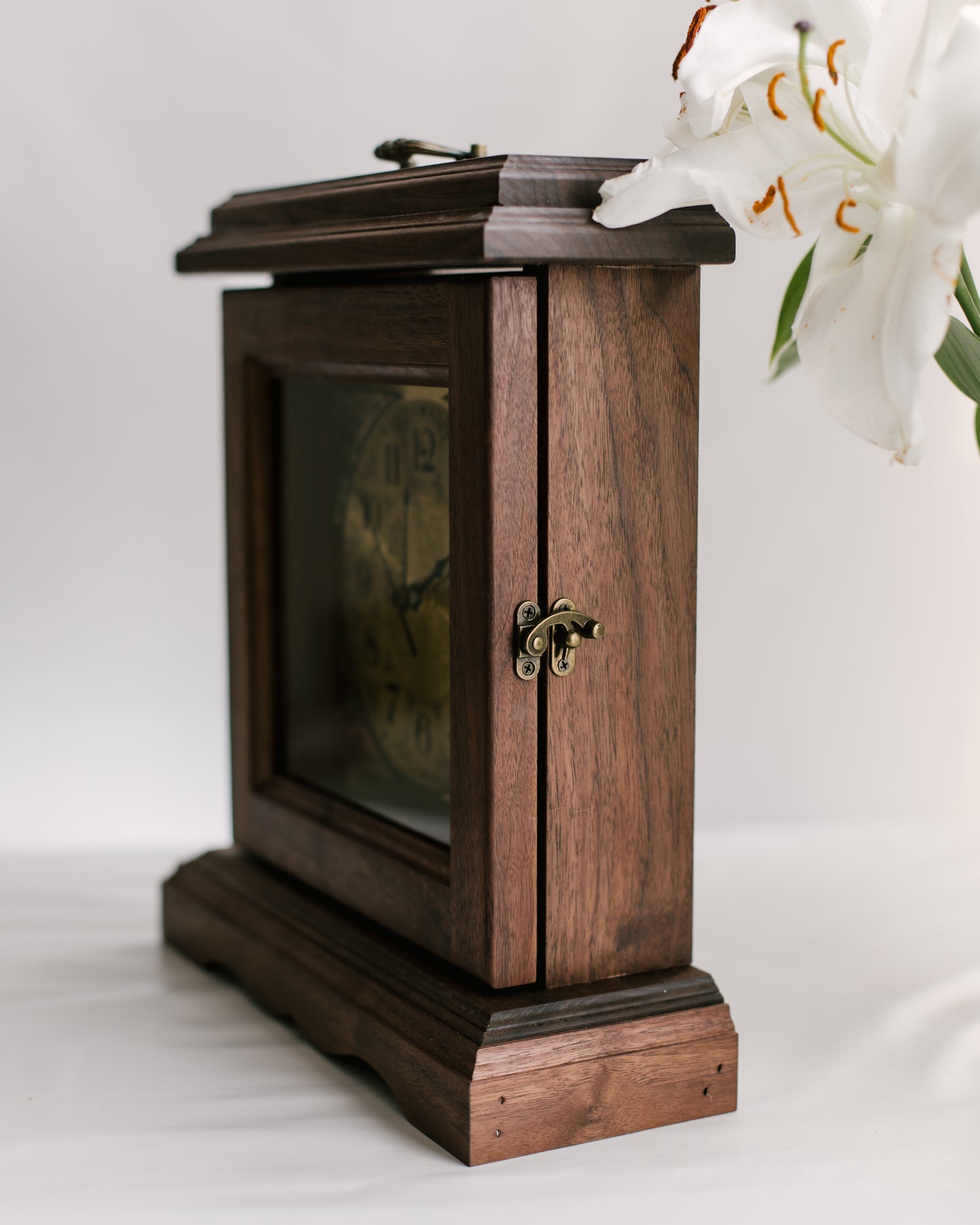 Mantel Clock - Walnut