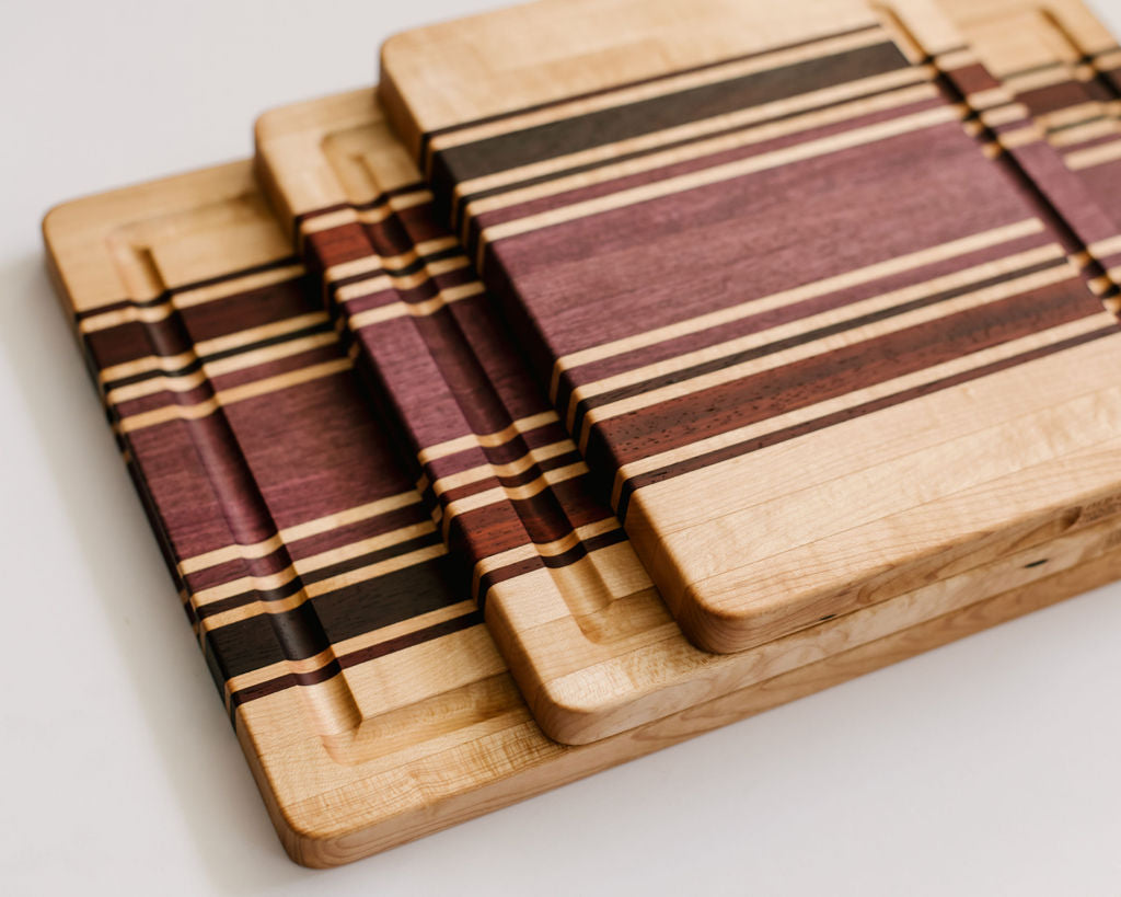 12"x 12"x 1" Riesling Series: Maple Edge Grain Cutting Board