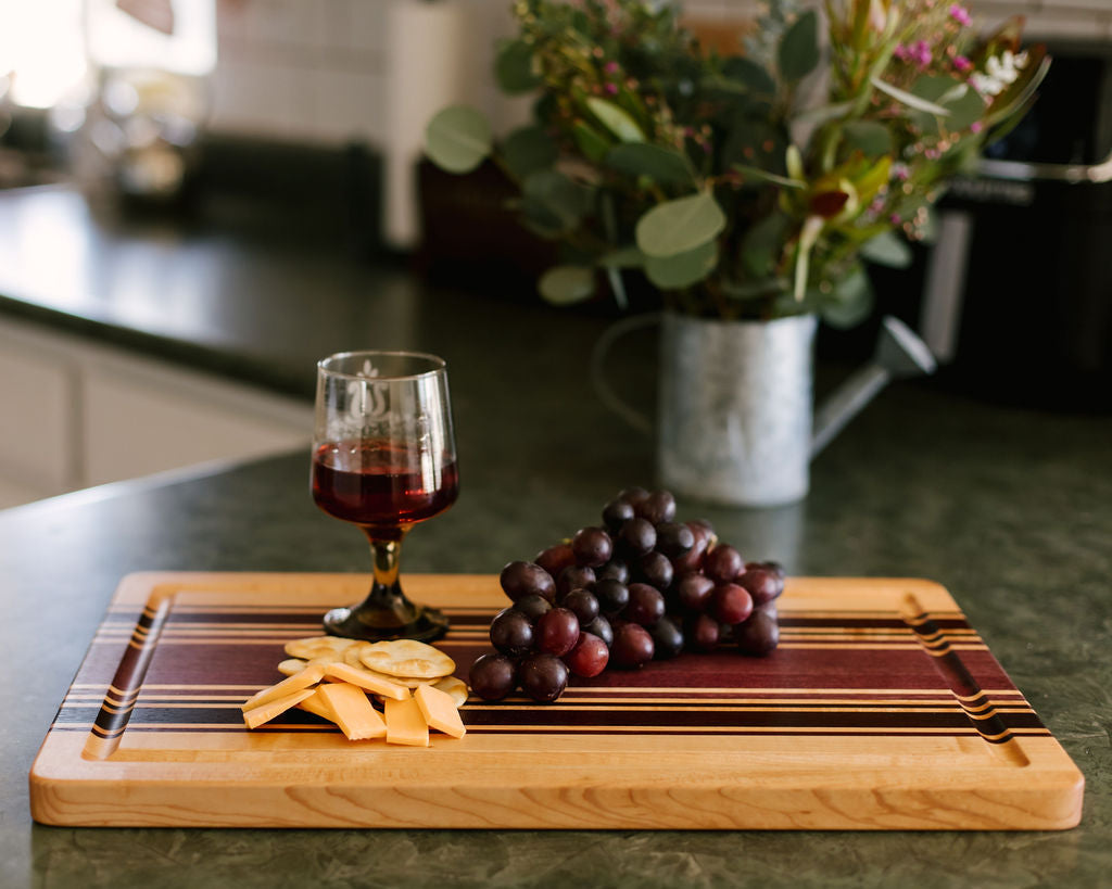 12"x 12"x 1" Riesling Series: Maple Edge Grain Cutting Board