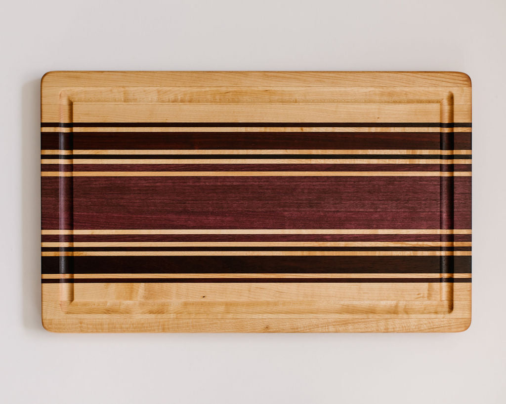 19"x 12"x 1" Riesling Series: Maple Edge Grain Carving Board