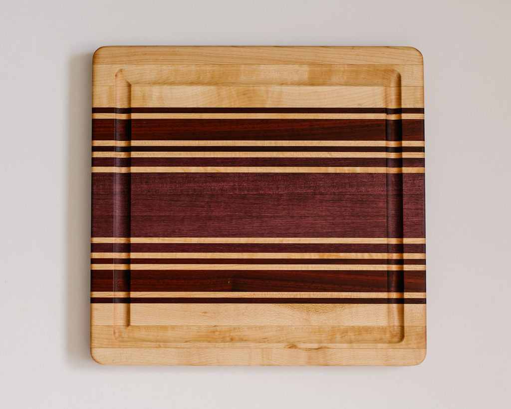 12"x 12"x 1" Riesling Series: Maple Edge Grain Cutting Board