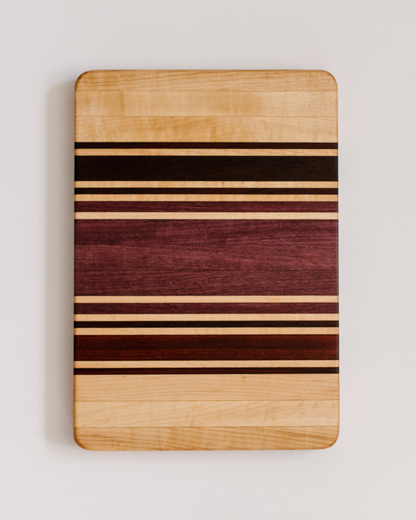 8"x 12"x 1" Riesling Series: Maple Edge Grain Bar Board