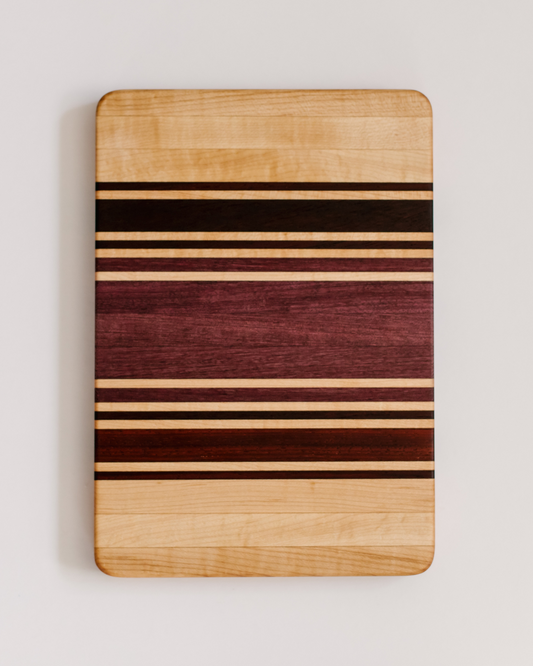 8"x 12"x 1" Riesling Series: Maple Edge Grain Bar Board