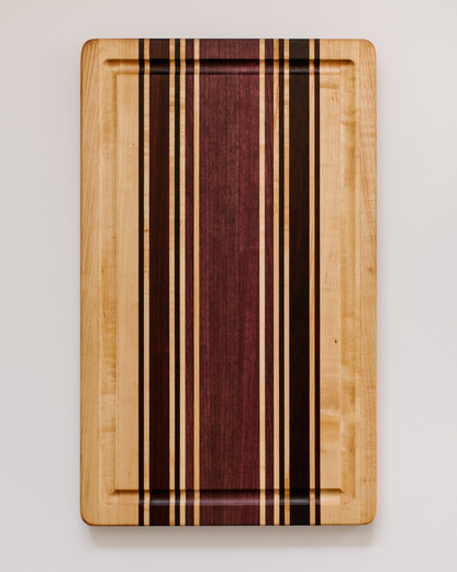 19"x 12"x 1"  Riesling Series: Maple Edge Grain Carving Board