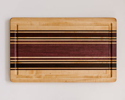 19"x 12"x 1"  Riesling Series: Maple Edge Grain Carving Board