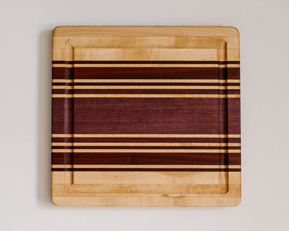 12"x 12"x 1" Riesling Series:  Maple Edge Grain Cutting Board