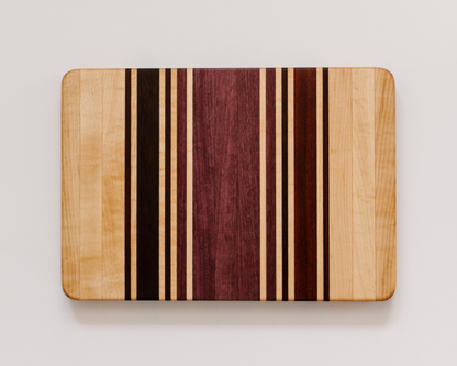 8"x 12"x 1" Riesling Series: Maple Edge Grain Bar Board